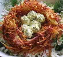 Salata „gnijezdo jarebica”: recept za kupus