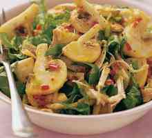 Salata od gljiva i dimljene piletine: varijacija recepata i preporuka