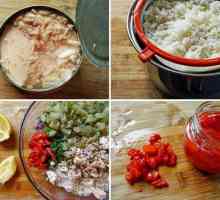 Salata s rižom i konzervirana hrana: neobične recepte