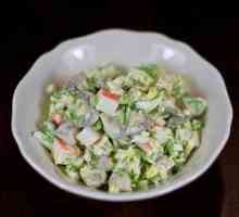 Salata od gljiva i rakovima štapovima: 5 jednostavnih recepata za ukusna jela za svaki dan i odmor