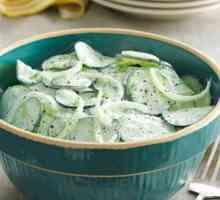 Salata sa krastavcima: recepti. svježih krastavaca