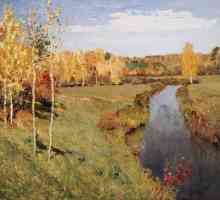 Remek-djela ruskog slikarstva: Levitan „Zlatna jesen”. Opis slike