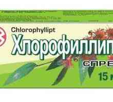 Sprej „hlorofillipt” - učinkovito sredstvo za liječenje grla