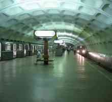 Metro stanice „Crveni straža” na jugu Moskve