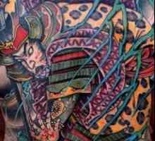 Tattoo „samuraj”: povijest, vrijednosti, posebno primjena