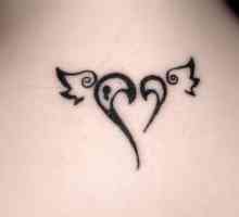 Tattoo „srce” - ljubav i mržnja