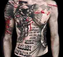 Tattoo thrash polku - pravi tetovaža provokaciju