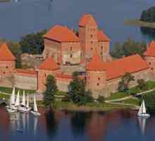 Trakai Castle - bivši rezidencija Litvanski prinčeva
