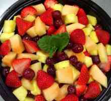 Učenje jesti pravilno: voće i bobice, kalorija i nutritivnih vrijednosti