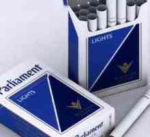 Vrste cigareta „parlamentu”: Glavne karakteristike