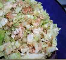 Ukusna i hranjiva salata sa šunkom i kineskog kupusa