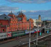 Željeznički kolodvor Kazan. Povijest i sadašnjost