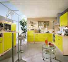 Žuta kuhinja - sunčani otok u stanu