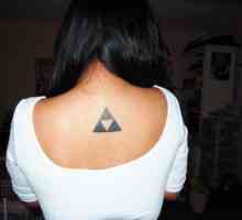 Značenje tetovaža „trokut”: duboki smisao u malom slikom