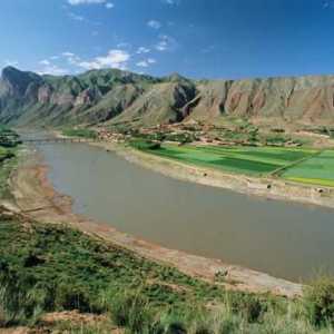 Rijeka Khakassia, lijevo pritoka Jenisej - abakan