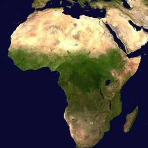 Afrika - najtoplija kontinent