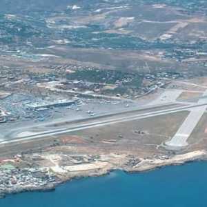 Zračna luka „Heraklion” (kritički): Mjesto i infrastrukture