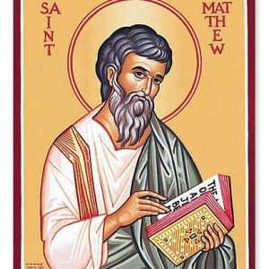 Apostol Matej. Život svetog Mateja Apostola i Evanđelista