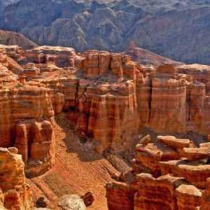 Charyn Canyon u Kazahstanu: opis i fotografije