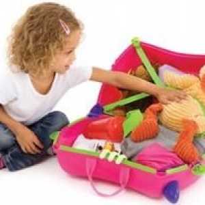 Djeca kofer za djevojčice - to je dobra ideja da se putuje!