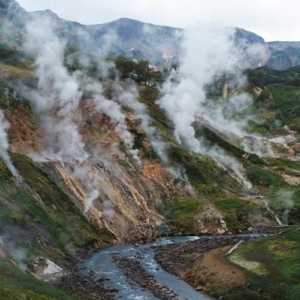 Dolina gejzira u Kamčatke. Dolina gejzira u Kamčatke - fotografiji. Vulkani i gejziri od Kamčatke