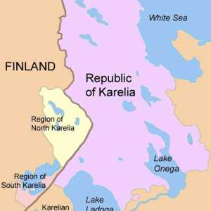 Gdje je Karelia. Zanimljivi turističkih mjesta