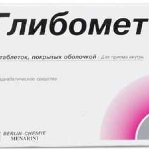 Hipoglikemijski pilule „glibomet”: Upute za uporabu