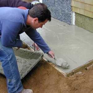 Kako se pripremaju cementa pijesak smjesu?