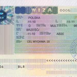 Kako dobiti poljski vize: korak po korak vodič