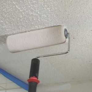 Kako popraviti strop? Boja - najbolje rješenje!