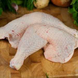 Kako pržiti piletinu noge u tavi koji je došao iz ukusna