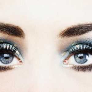 Kako koristiti plavo sjenilo za oči plave oči