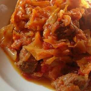 Kako kuhati kiseli kupus s mesom i paradajz juhu?