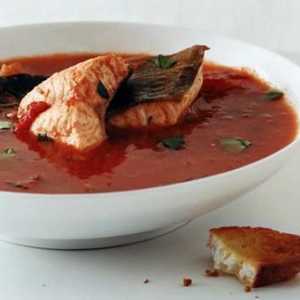 Kako kuhati riblju juhu? Vegetarijanska jelo - juha s ribom
