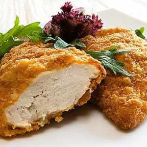 Kako ukusno kuhati piletinu u krušne mrvice?