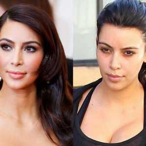 Izgleda kao Kim Kardashian bez šminke: tajne zvijezda