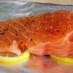 Kao i roza losos pecite u pećnici u foliji je jednostavno i ukusno?
