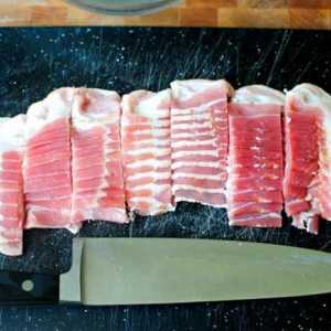 Kako ukusna marinada slaninu kod kuće - više opcija