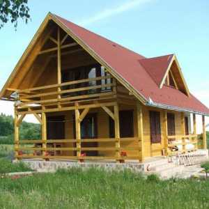 Drvo drvena kuća: pro i kontra. okvir kuća tehnologija građenja