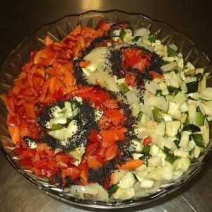 Kulinarski salata recept „yin-yang” - jela za ljubitelje