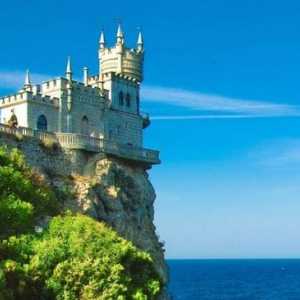 „Progutati gnijezdo” na Krimu - romantična dvorac u duhu srednjeg vijeka