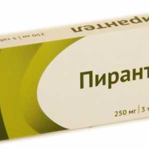 Medicine „pirantel” (tablete) - upute za uporabu