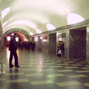 Metro Chernyshevskaya. Najdublja stanica