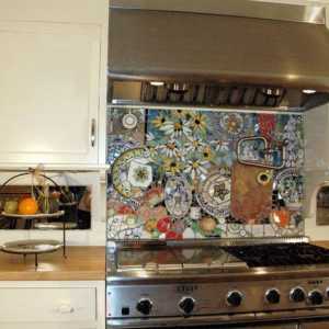 Mozaik Kuhinja: značajke i vrste. Kako koristiti mozaik za kuhinju