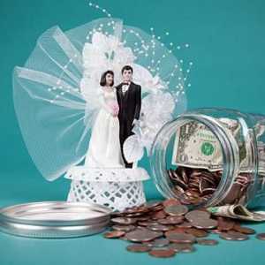 Nekoliko ideja o tome da doniraju novac za neobičnim vjenčanje