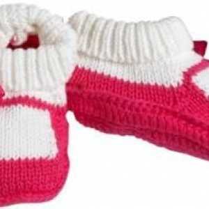 Čizmice pletene malo dijete: proizvodnja značajke