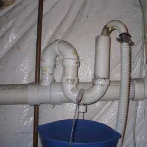 Ispravan priključak perilice za kanalizaciju