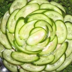 Svečane Salata „smaragd”: recept