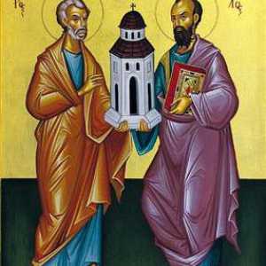 Blagdan Petra i Pavla. Ikona apostola