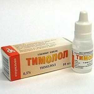 Priprema „timolol” (kapi za oči) upute za uporabu